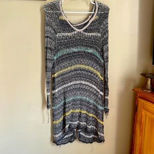 Free people Long tunic sweater